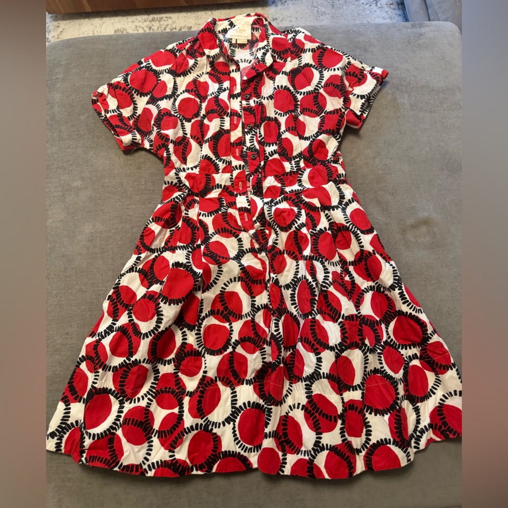 Kate spade red dress